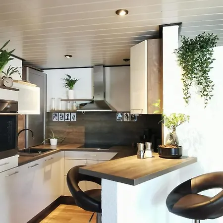 Grune Lichtreiche Mit Dachterasse Apartment Kaufering
